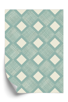 Tapet de perete Model în carouri