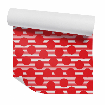 Tapet Puncte mari roșii