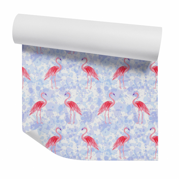 Tapet de perete Mândru flamingo roz pastel