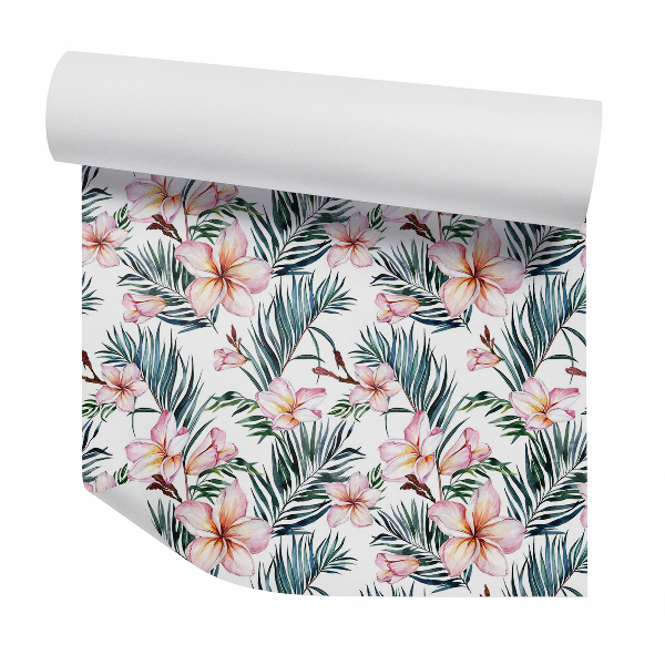 Tapet perete Flori decorative tropicale