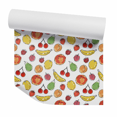 Tapet de perete Fructe de sezon din desene animate