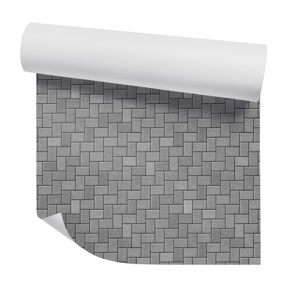 Tapet perete Decor cub gri