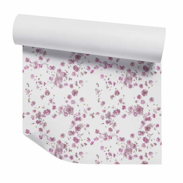 Tapet perete Flori violet briza