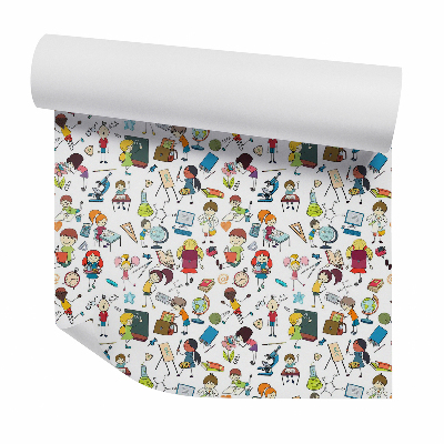 Tapet perete Abstracția școlară