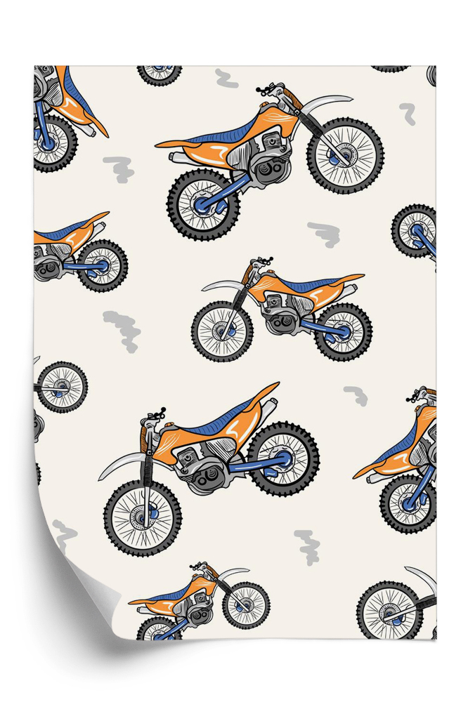 Tapet Motocicletă modernă