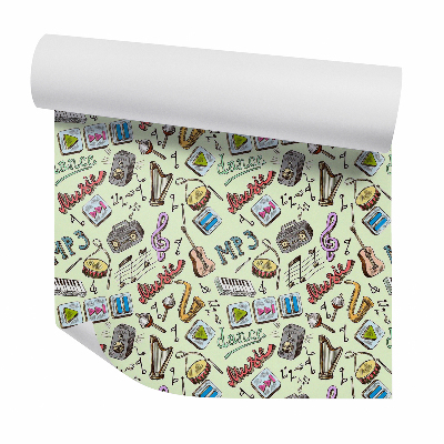 Tapet perete Instrumente muzicale tablouri decorative