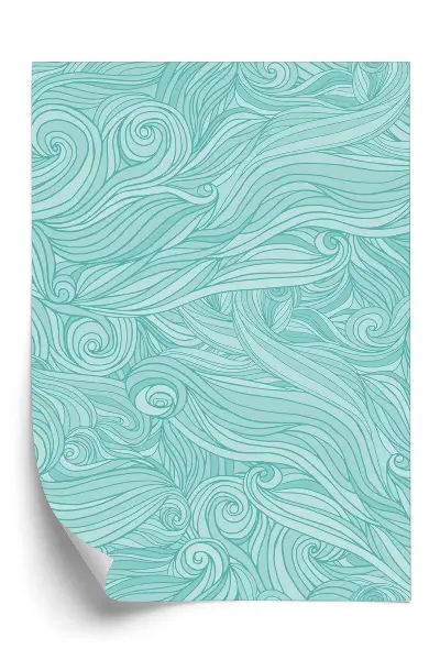 Tapet decorativ Model de mare abstract fără sudură
