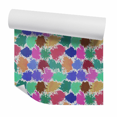 Tapet decorativ Eșantionare de vopsea colorată