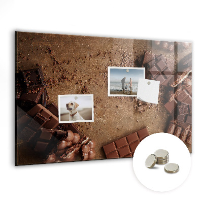 Tablă magnetică Ciocolată