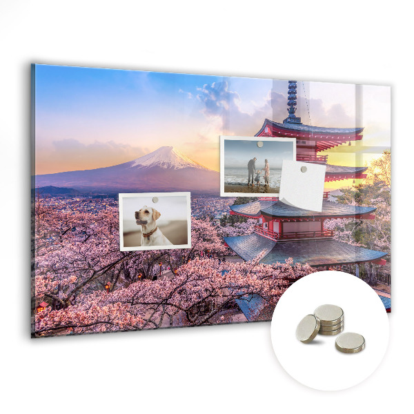 Tablă magnetică pentru copii Arhitectura Japoniei