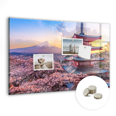 Tablă magnetică pentru copii Arhitectura Japoniei