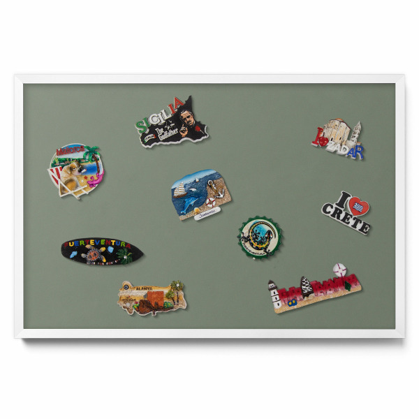 Culoare măslinie Tablă magnetică