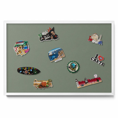 Culoare măslinie Tablă magnetică