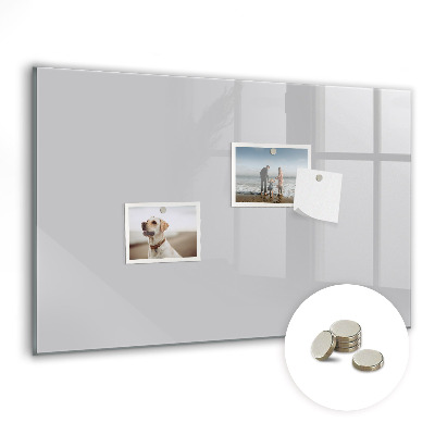 Tablă magnetică pentru magneti Culoare gri deschis