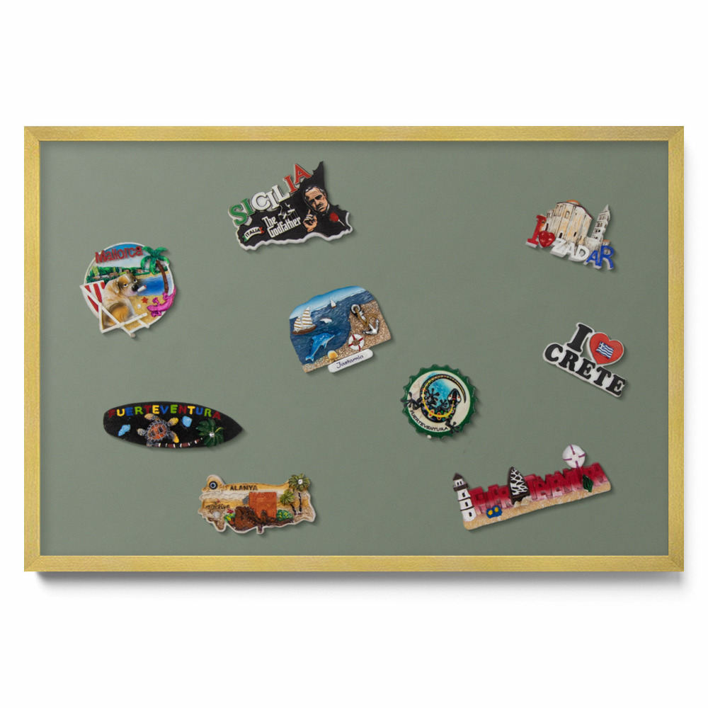 Culoare măslinie Tablă magnetică