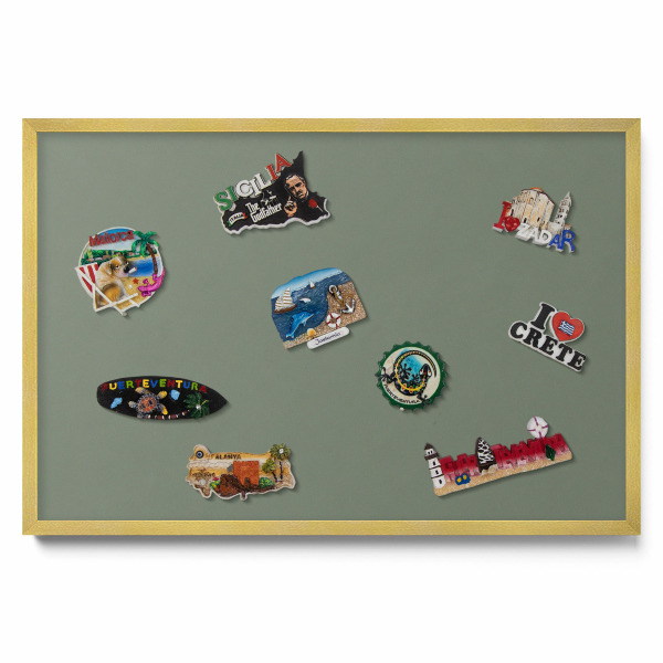 Culoare măslinie Tablă magnetică