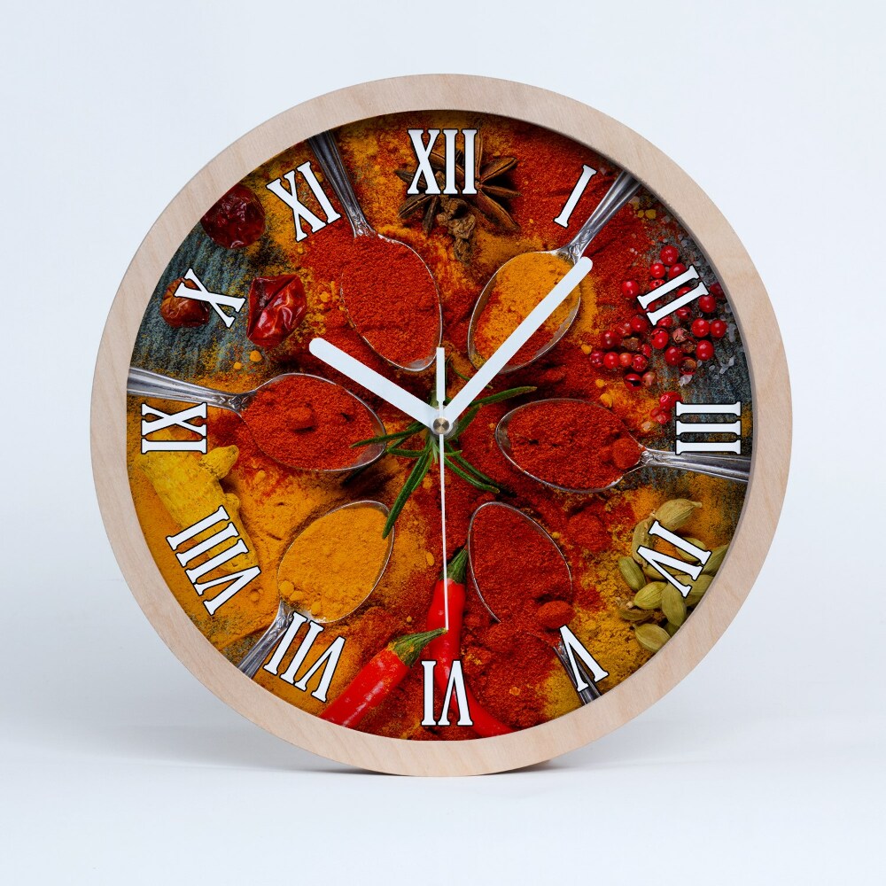 Ceas de lemn Condimente