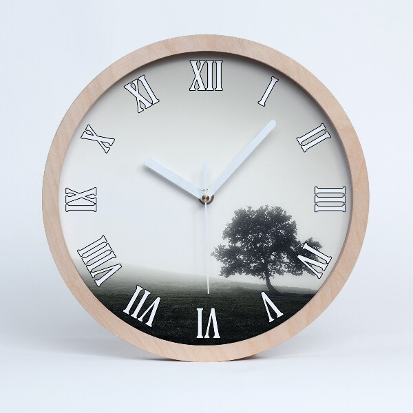Ceas de lemn de perete Lone Tree