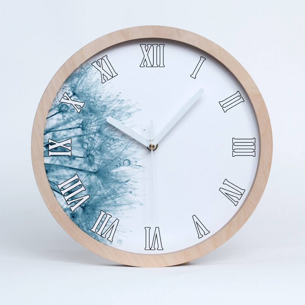 Ceas perete din lemn Păpădie