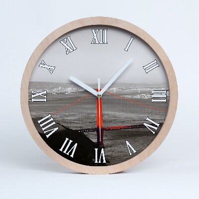 Ceas de lemn Podul San Francisco