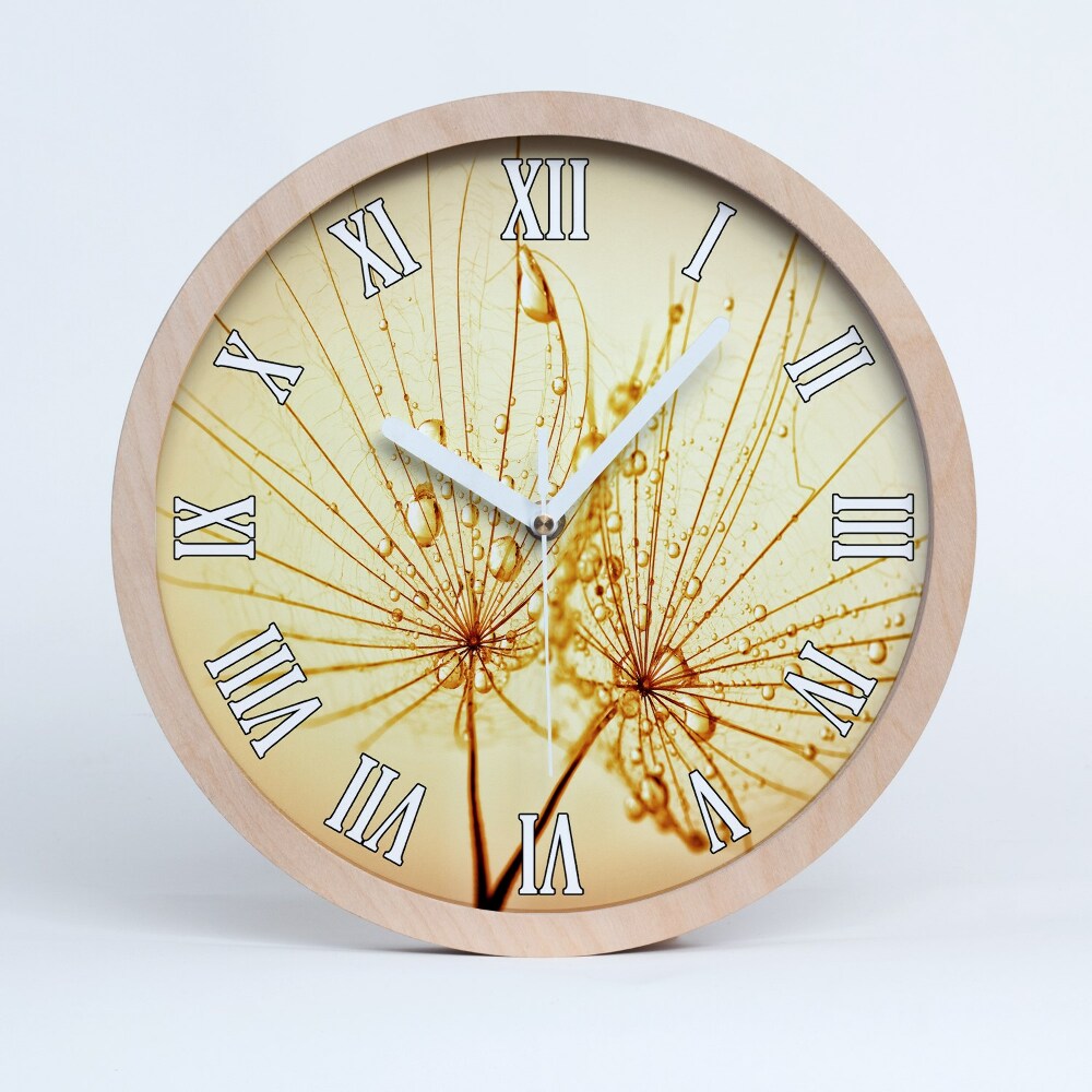 Ceas de lemn de perete Seminte De Papadie