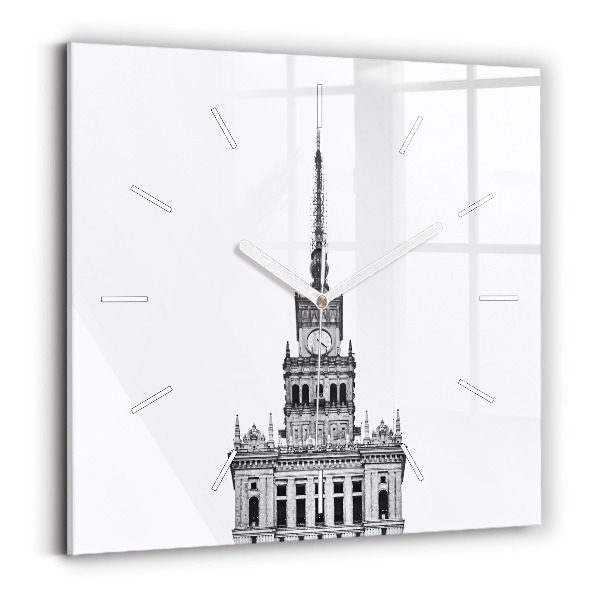 Ceas din sticlă pătrat Palatul Culturii și Științei