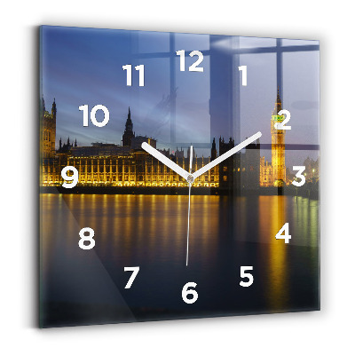 Ceas de sticlă pe perete pătrat Palatul Winchester Londra