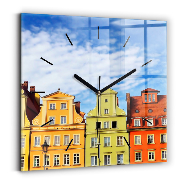 Ceas din sticlă pătrat Wrocław - Orașul Vechi