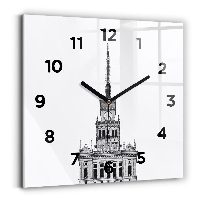 Ceas din sticlă pătrat Palatul Culturii și Științei