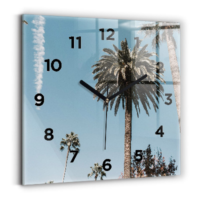 Ceas din sticlă pătrat Palmieri din Los Angeles