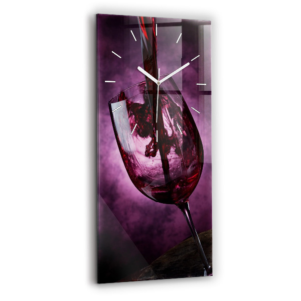 Ceas din sticlă dreptunghiular vertical Pahar De Vin