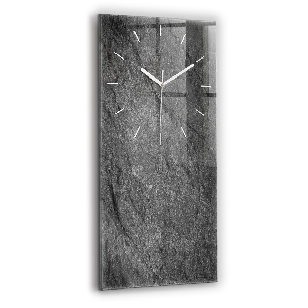 Ceas din sticlă dreptunghiular vertical Roca Vulcanica