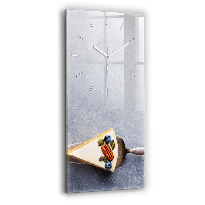 Ceas de sticlă pe perete vertical Foarte Usor