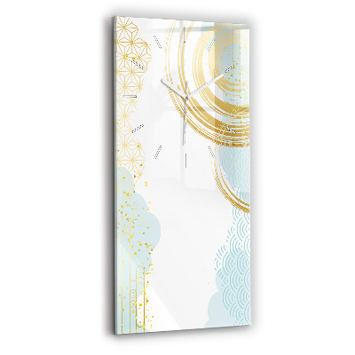 Ceas perete din sticlă dreptunghiular Model Decorativ