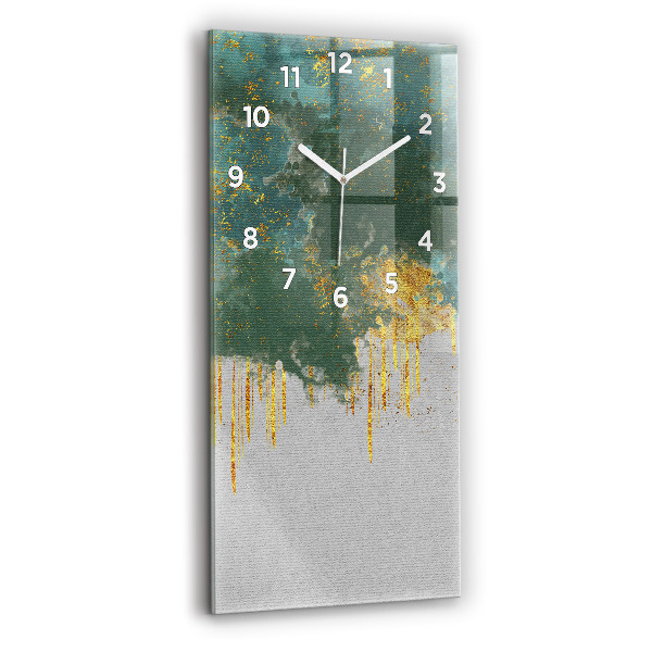 Ceas perete din sticlă dreptunghiular Model Decorativ