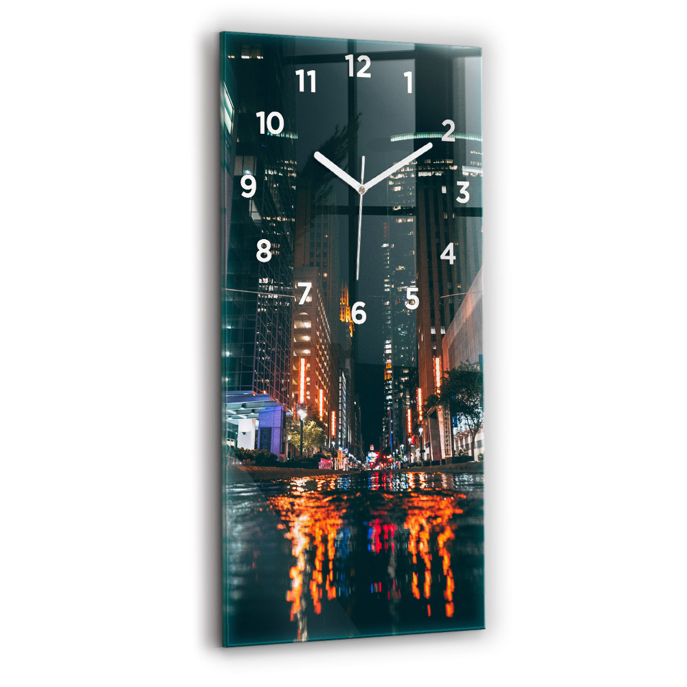 Ceas din sticlă dreptunghiular vertical Hotel Hilton Din Houston