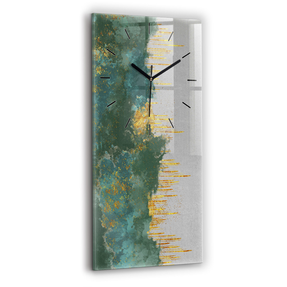 Ceas din sticlă dreptunghiular vertical Model decorativ