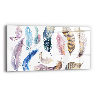 Ceas din sticlă orizontale Ilustrație de artă retro