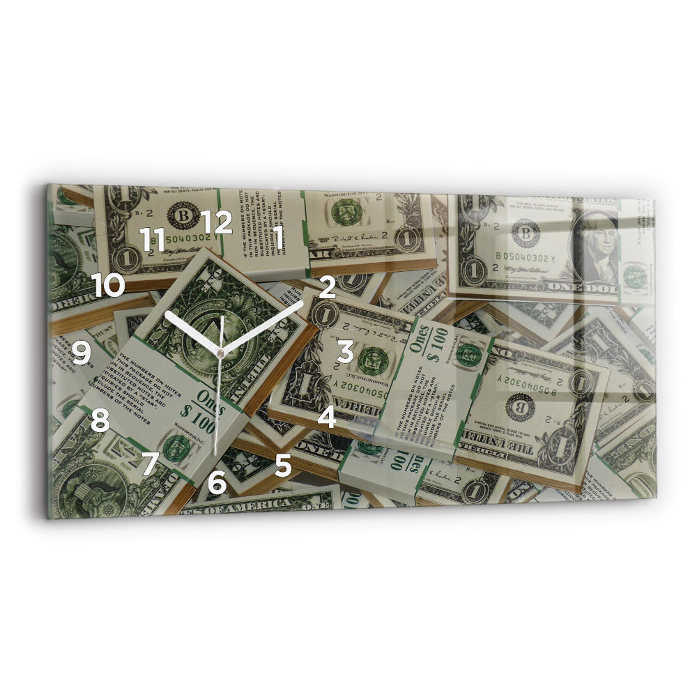 Ceas din sticlă orizontale 1 dolar american