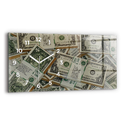 Ceas din sticlă orizontale 1 dolar american