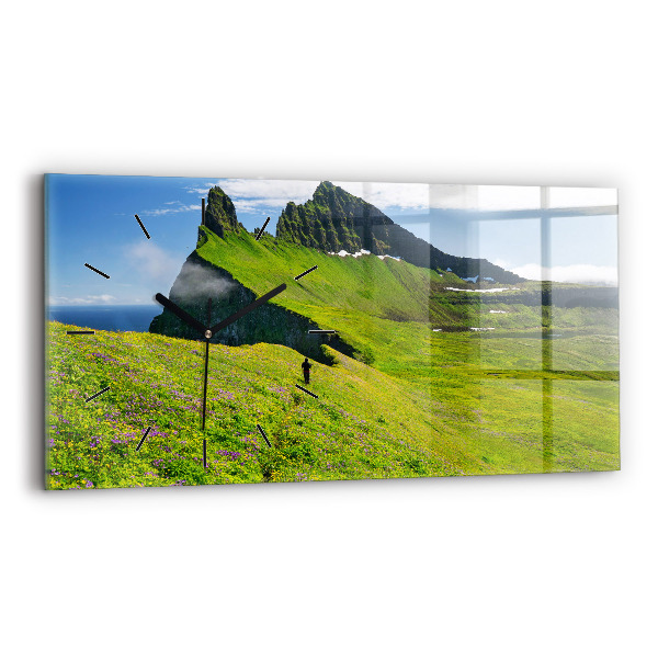 Ceas din sticlă orizontale Rezervația Hornstrandir Islanda