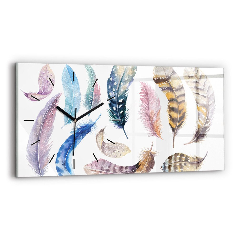 Ceas din sticlă orizontale Ilustrație de artă retro