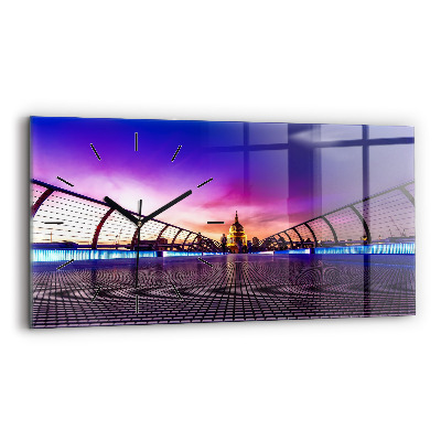 Ceas din sticlă orizontale Catedrala Sf. Paul