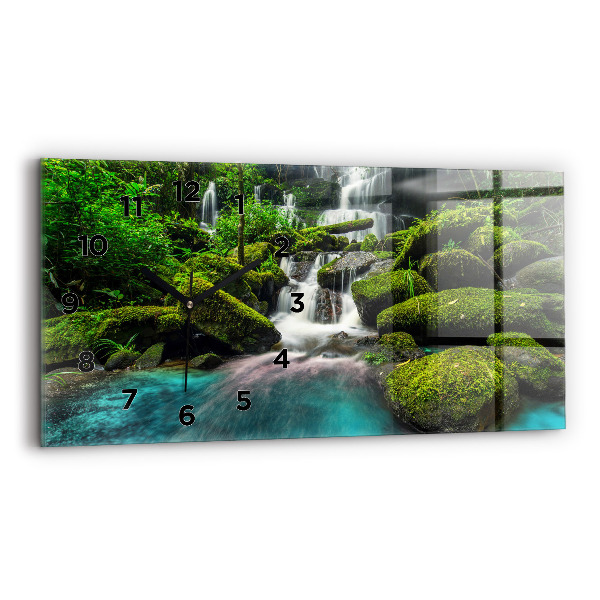 Ceas din sticlă orizontale Cascada Thailanda