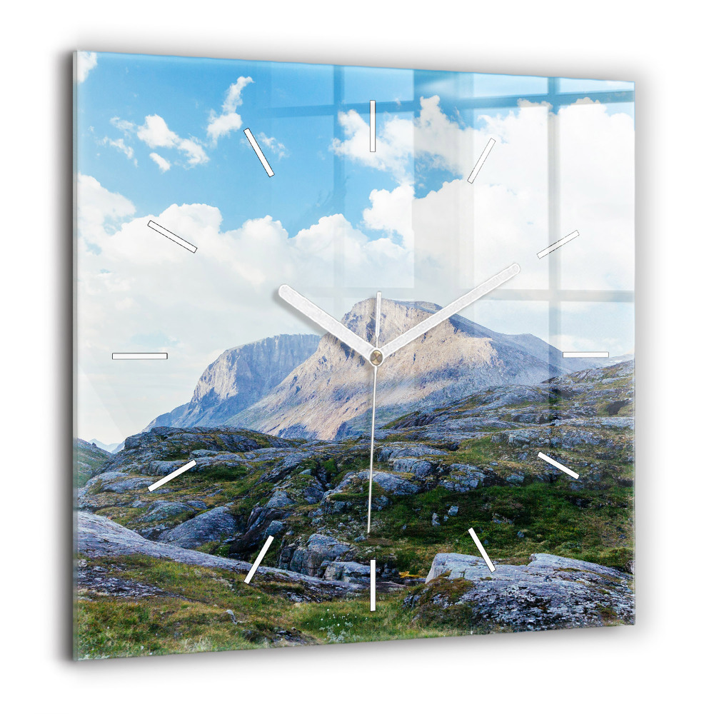 Ceas din sticlă pătrat Mall din Milano