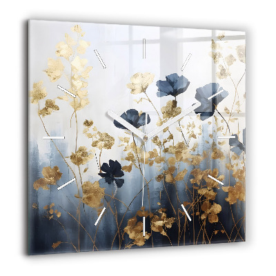 Ceas din sticlă pătrat Peisai montan