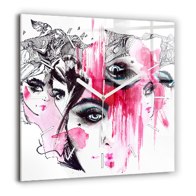 Ceas din sticlă pătrat Parcul Lacul Cello