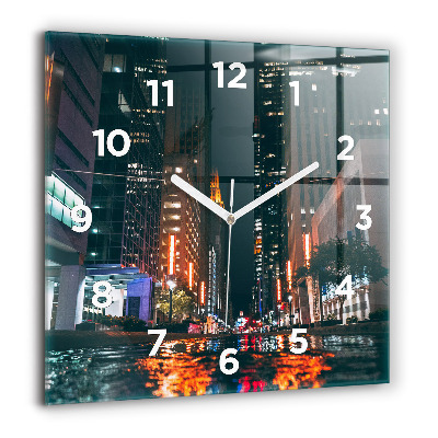 Ceas perete din sticlă pătrat Catedrala Duomo din Milano