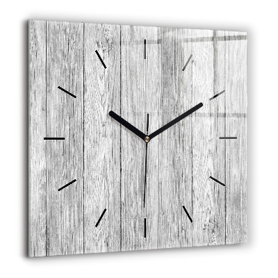 Ceas perete din sticlă pătrat Model geometric