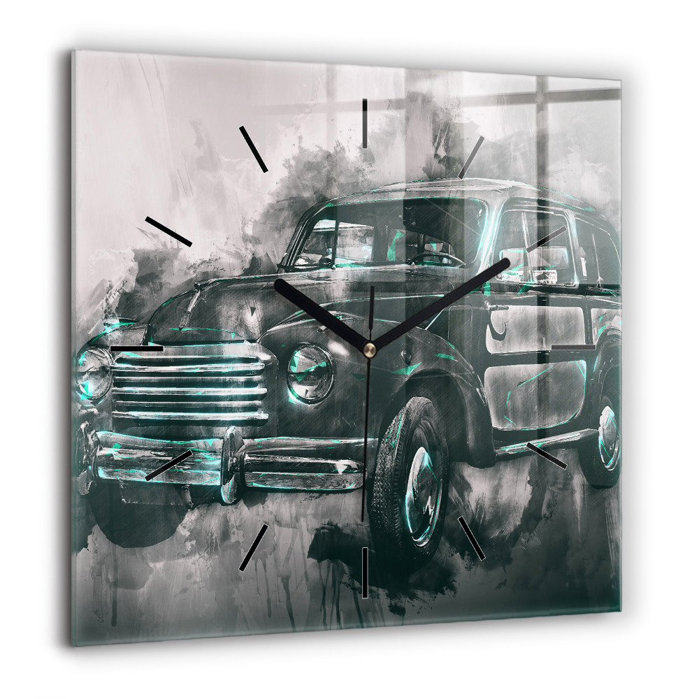 Ceas din sticlă pătrat Sensibilitatea gândirii umane